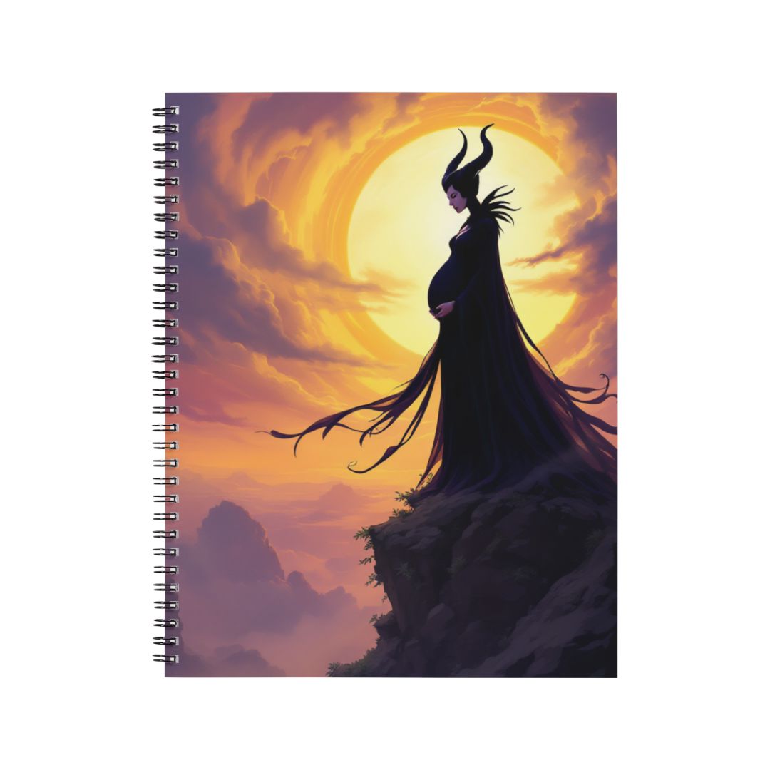 Maléfique - Carnet spirale A5 | Grossesse Carnets et bloc-notes Disney Shop | Anylem Beauty