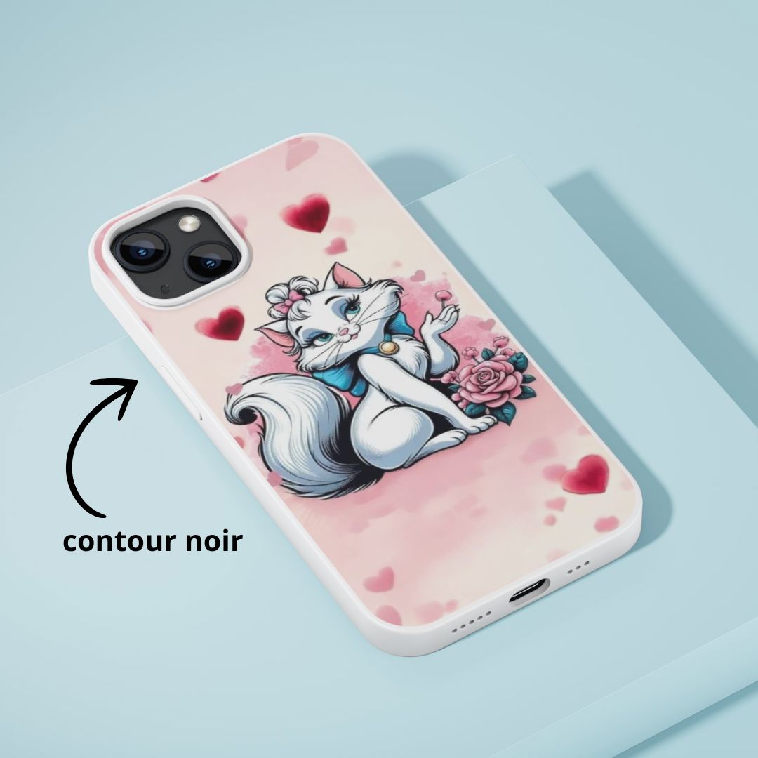 Marie - Coque de téléphone | St Valentin Coque de téléphone Disney Shop | Anylem Beauty