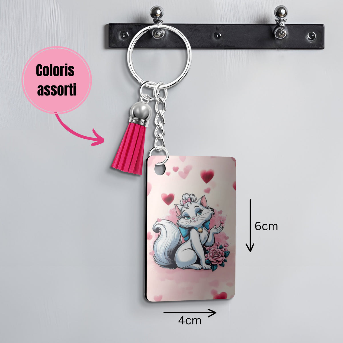 Marie - Porte Clé avec prénom | Love Porte-clés Disney Shop | Anylem Beauty