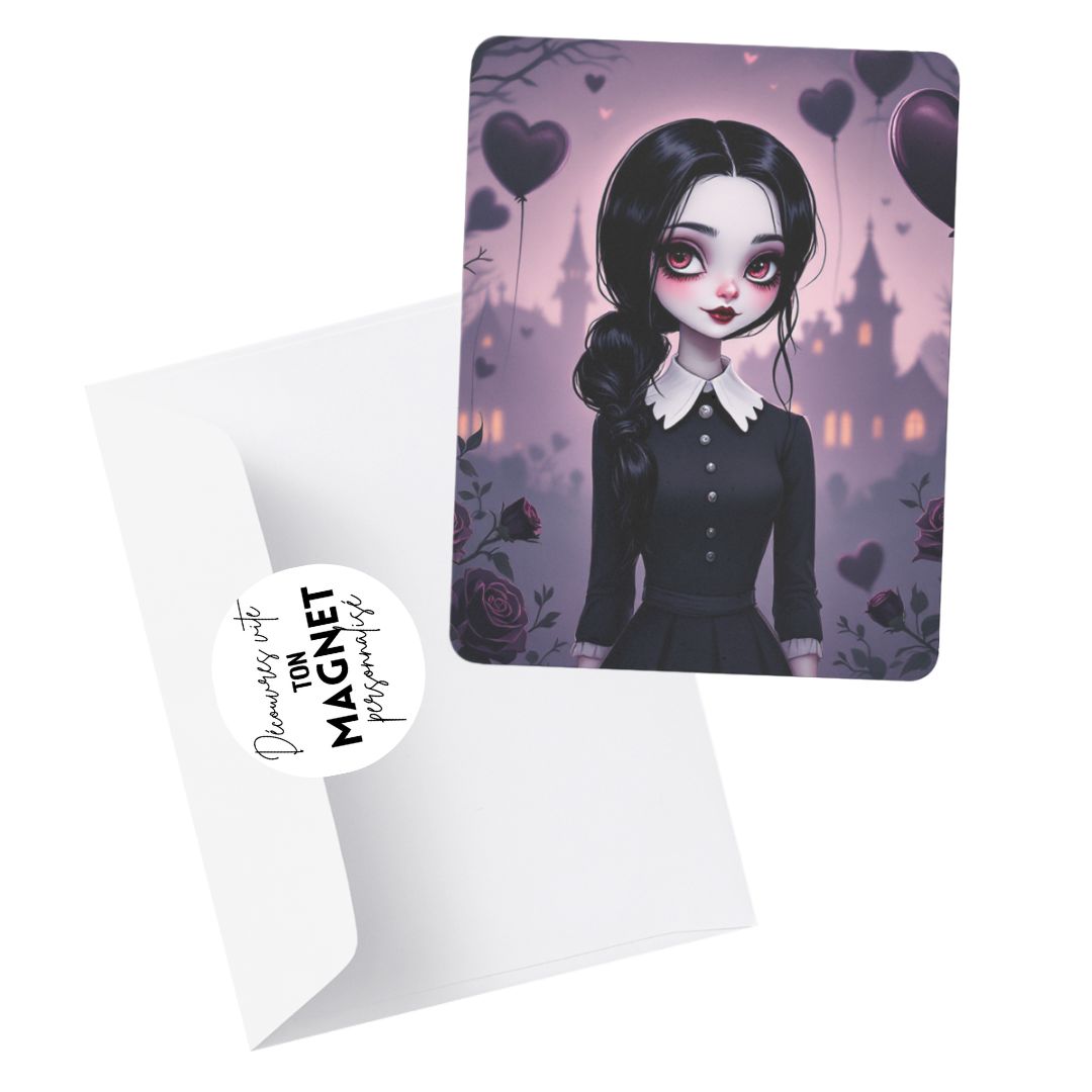 Mercredi - Magnet | St Valentin Magnet Disney Shop | Anylem Beauty