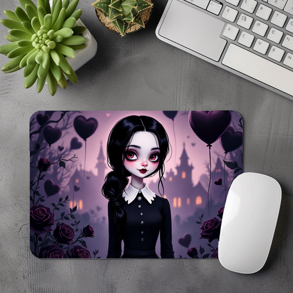 Mercredi - Tapis de souris | St Valentin Tapis de souris Disney Shop | Anylem Beauty