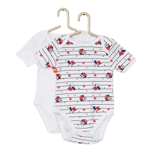 Bébé Minnie - Lot de 2 Bodys 24 mois Bébés et tout-petits Sun City