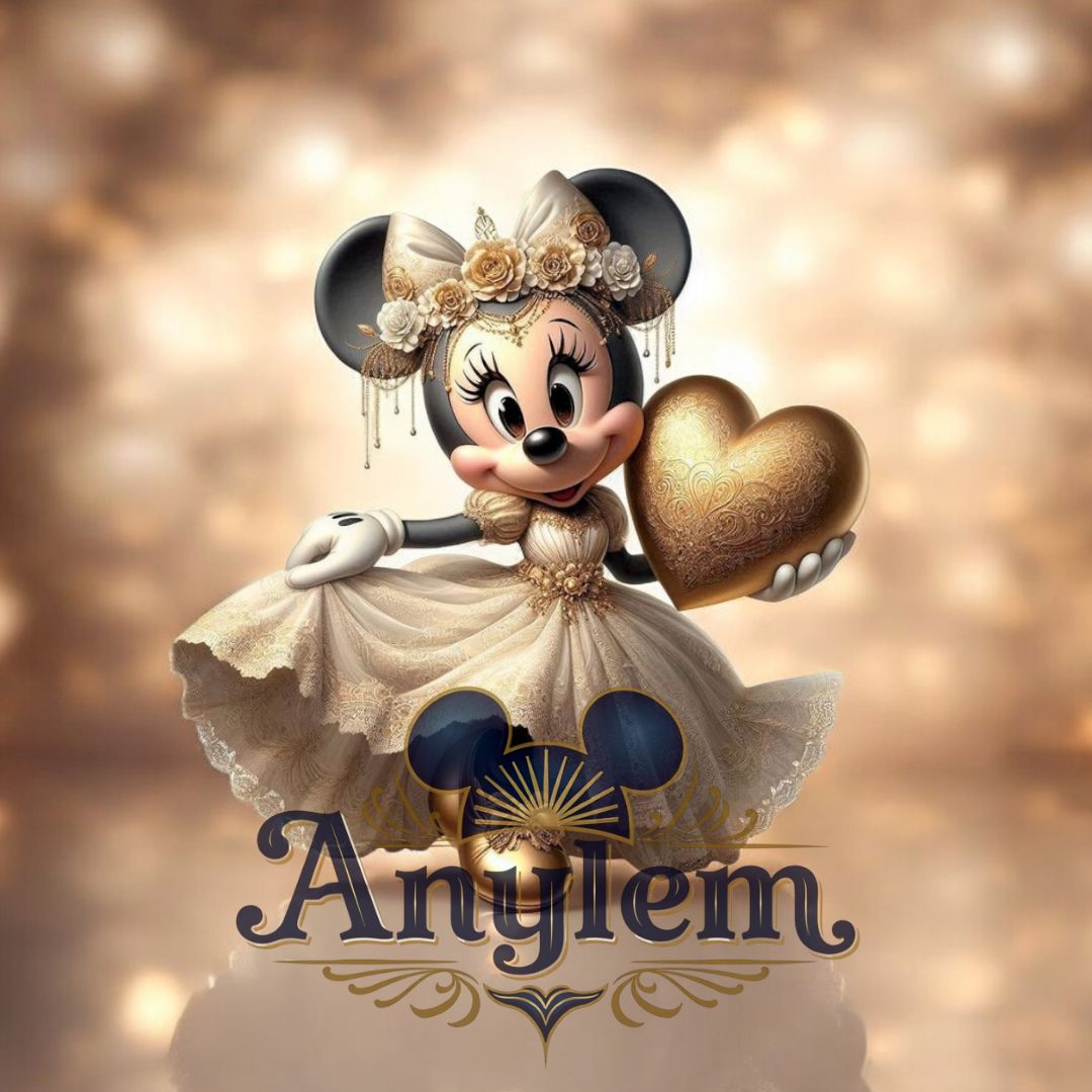 Minnie - Personnalisation | Or Personnalisation Disney Shop | Anylem Beauty