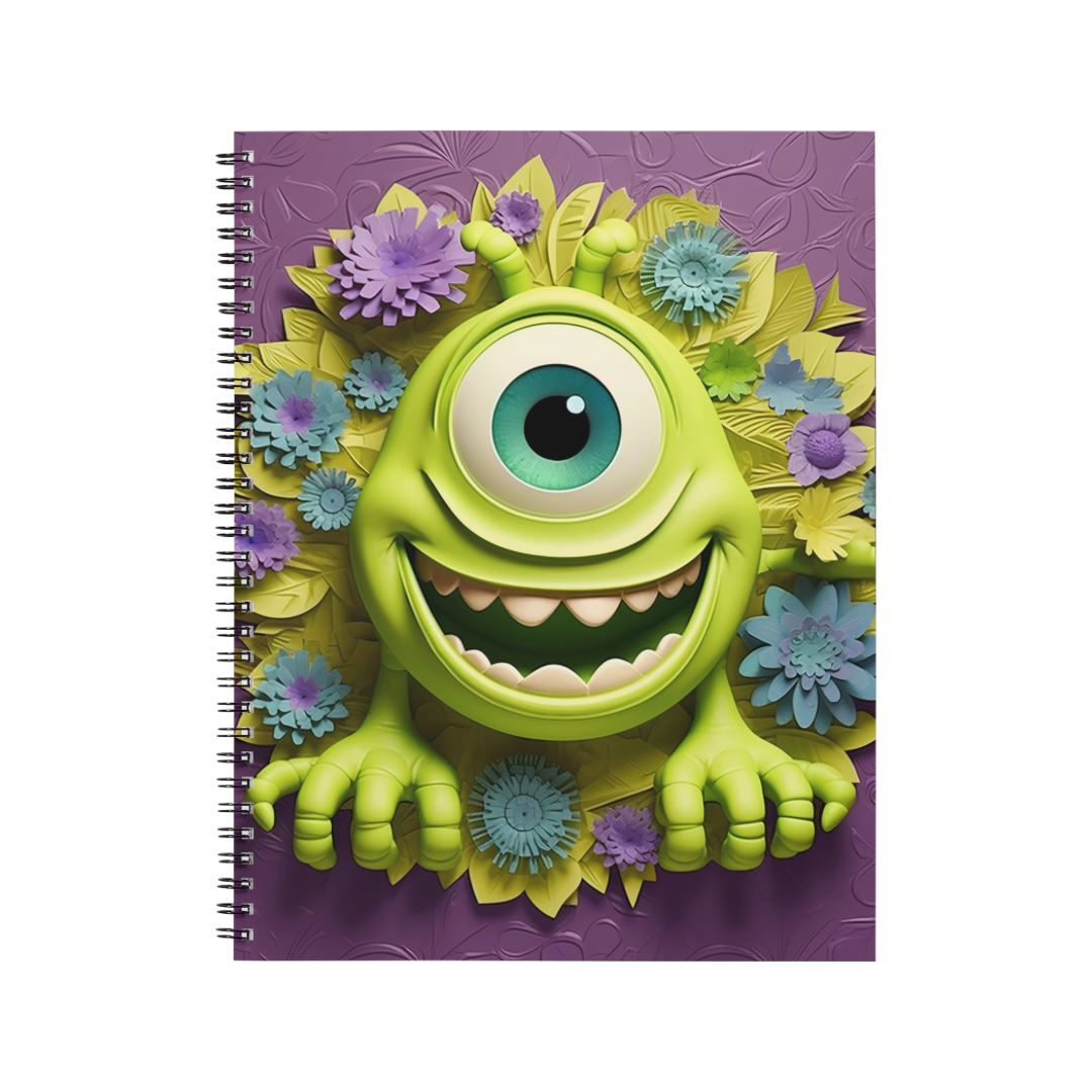 Monstres & Cie - Carnet spirale A5 | Bob Carnets et bloc-notes Disney Shop | Anylem Beauty