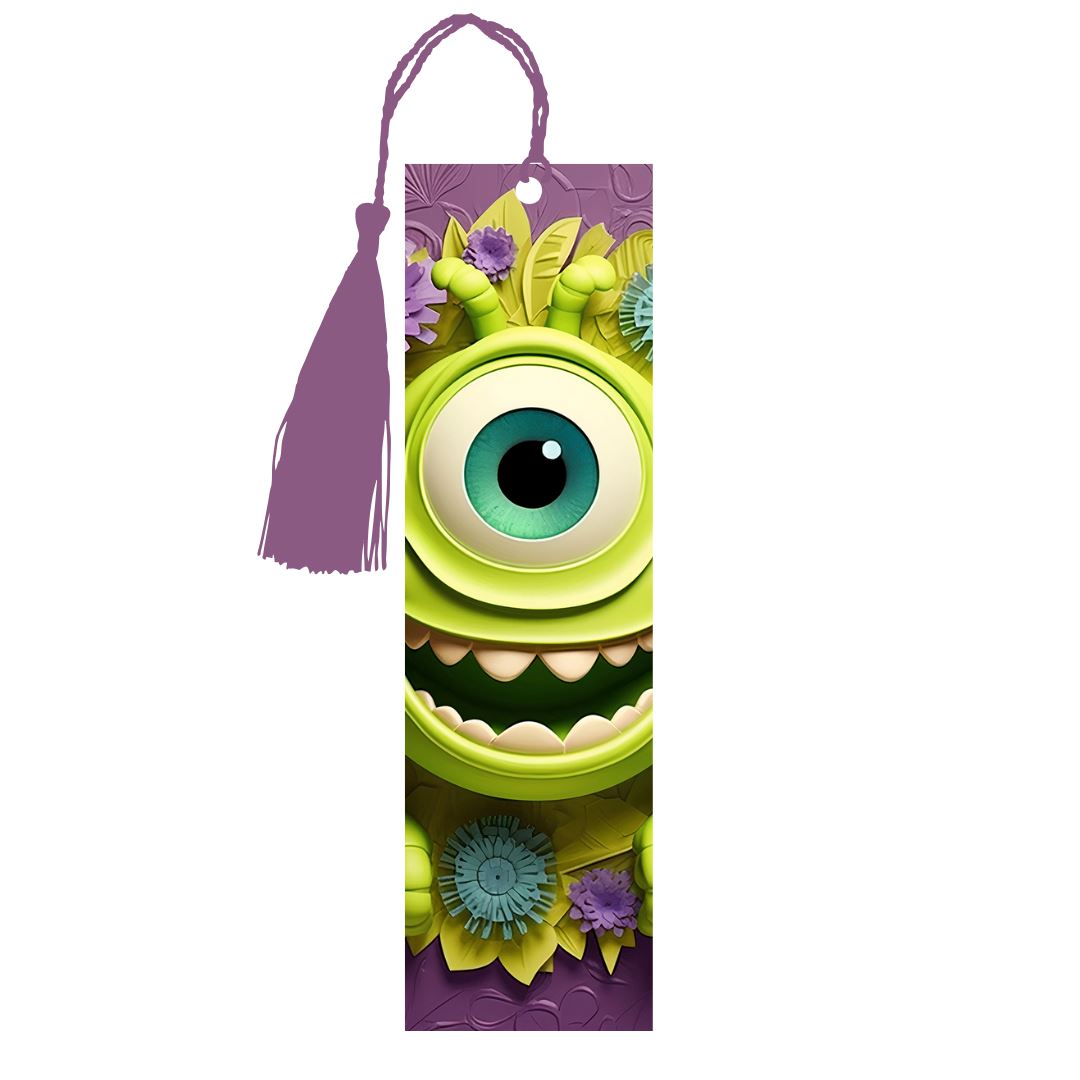 Monstres & Cie - Marque-Pages avec prénom | Bob Marque-page Disney Shop | Anylem Beauty