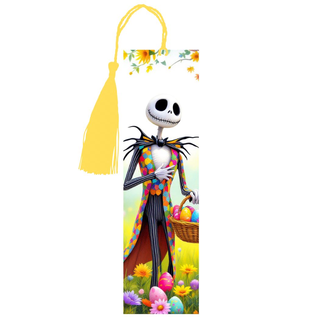 Mr Jack - Marque-Pages avec prénom | Pâques Marque-page Disney Shop | Anylem Beauty