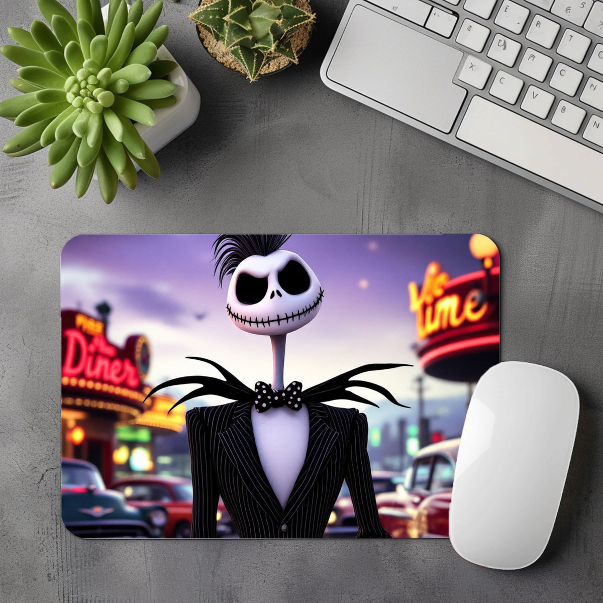 Mr Jack - Tapis de souris | Rockabilly Tapis de souris Disney Shop | Anylem Beauty