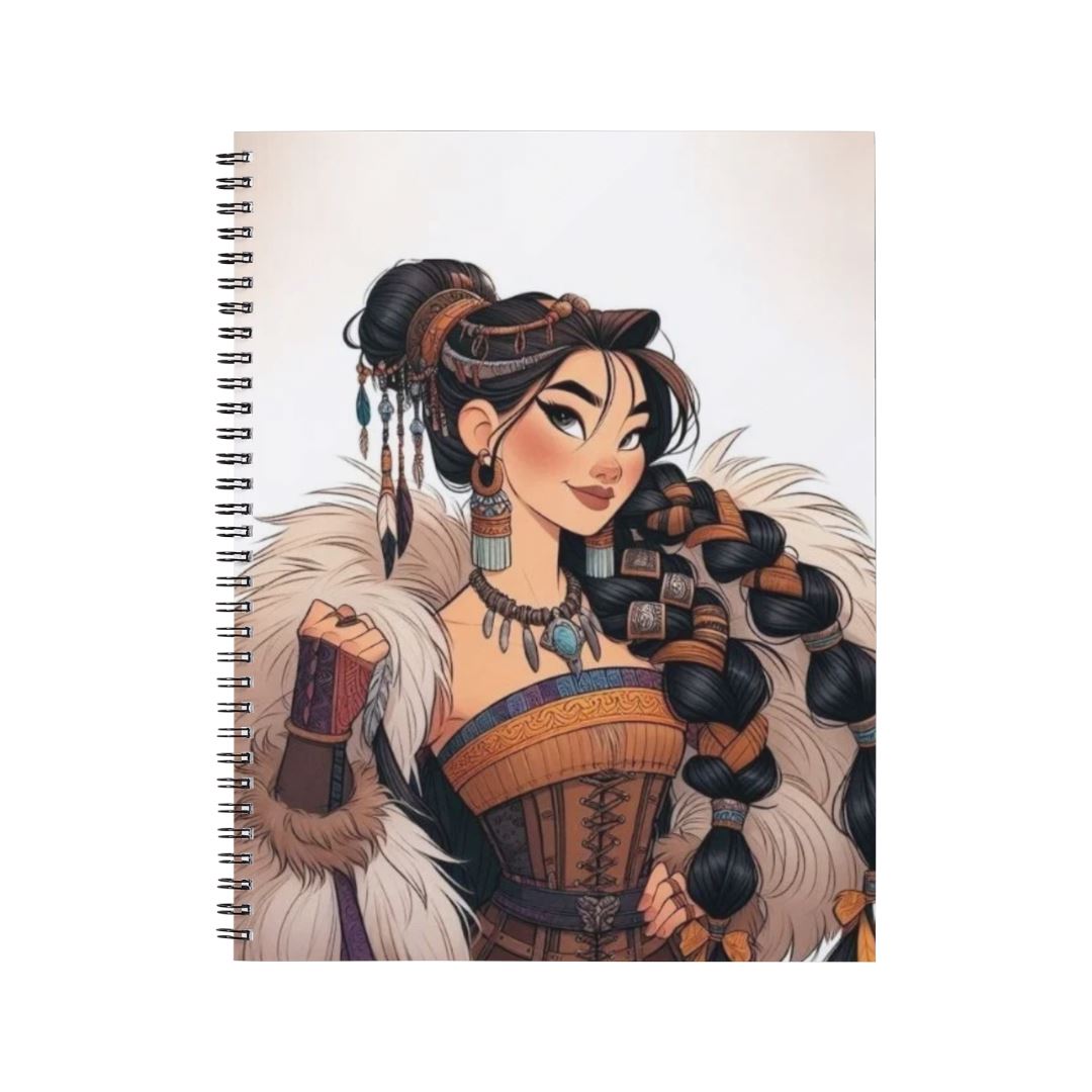 Mulan - Carnet spirale A5 | Viking Carnets et bloc-notes Disney Shop | Anylem Beauty