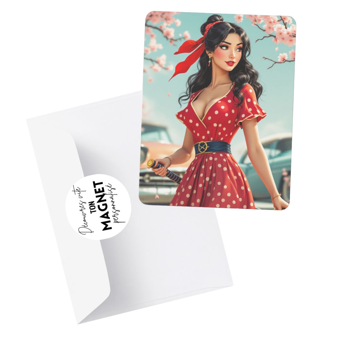 Mulan - Magnet | Rockabilly Magnet Disney Shop | Anylem Beauty