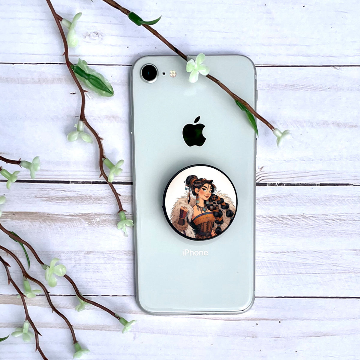 Mulan - Phone Grip | Viking Phone Grip Disney Shop | Anylem Beauty