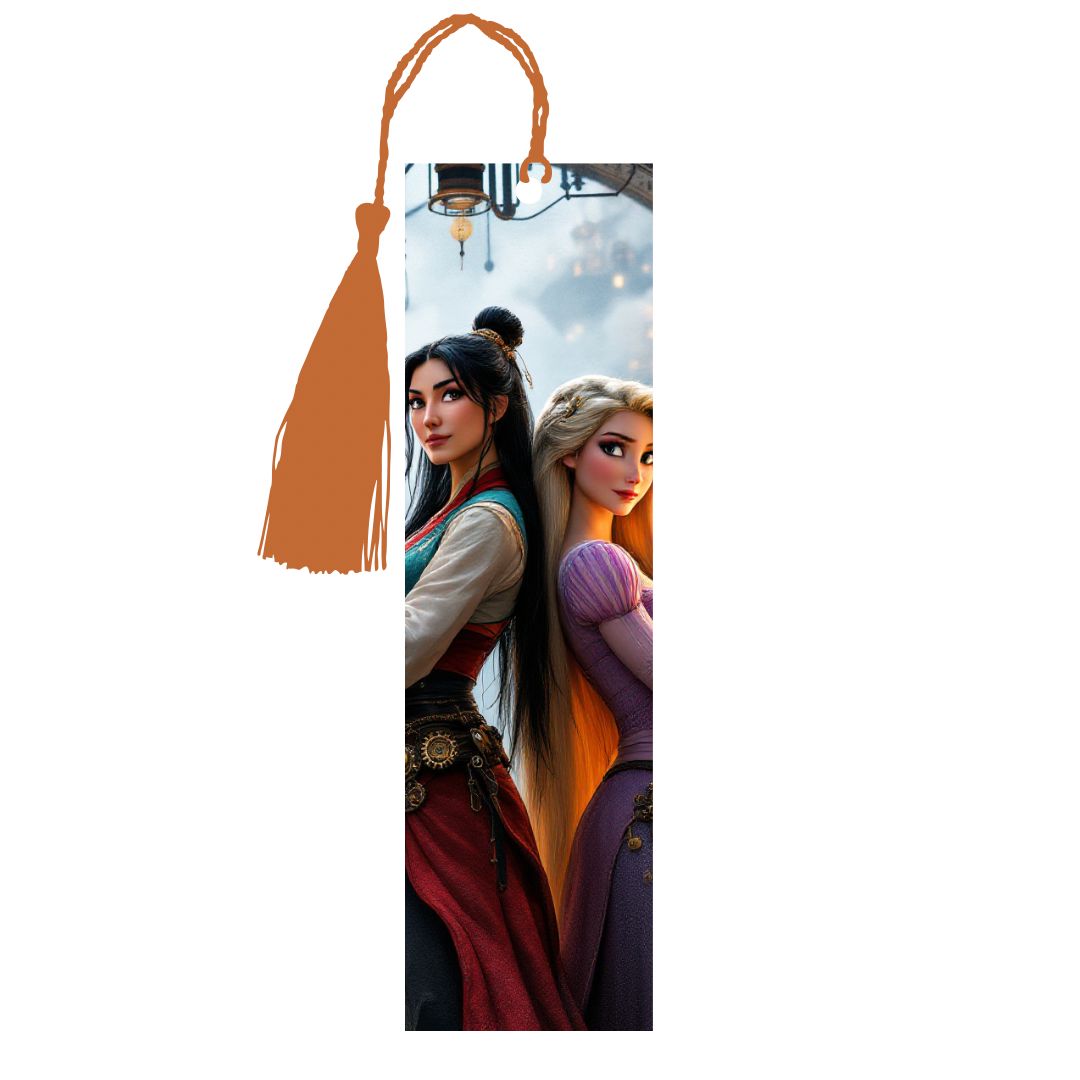 Mulan x Raiponce - Marque-Pages | Steampunk Marque-page Disney Shop | Anylem Beauty