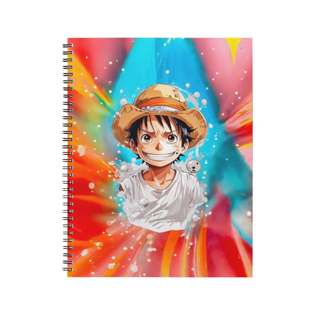 One piece - Carnet spirale A5 | Luffy Carnets et bloc-notes Disney Shop | Anylem Beauty