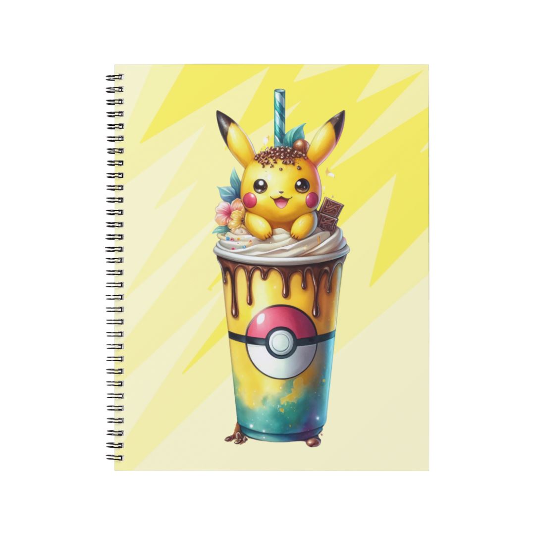 Pikachu - Carnet spirale A5 | Milkshake Carnets et bloc-notes Disney Shop | Anylem Beauty