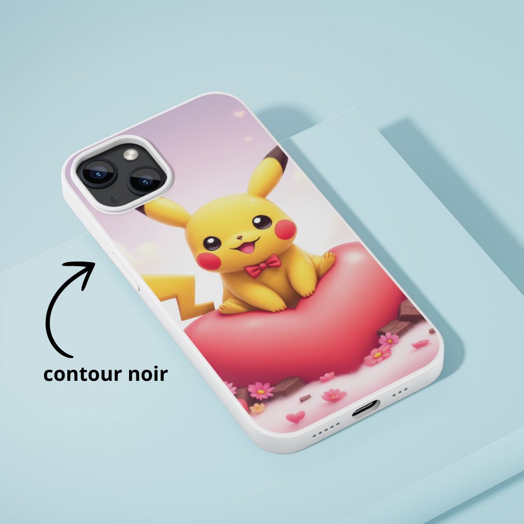 Pikachu - Coque de téléphone | St Valentin Coque de téléphone Disney Shop | Anylem Beauty