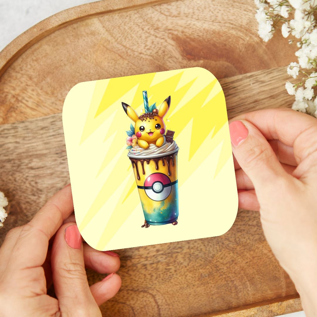Pikachu - Dessous de verre | Milkshake Dessous de verres Disney Shop | Anylem Beauty