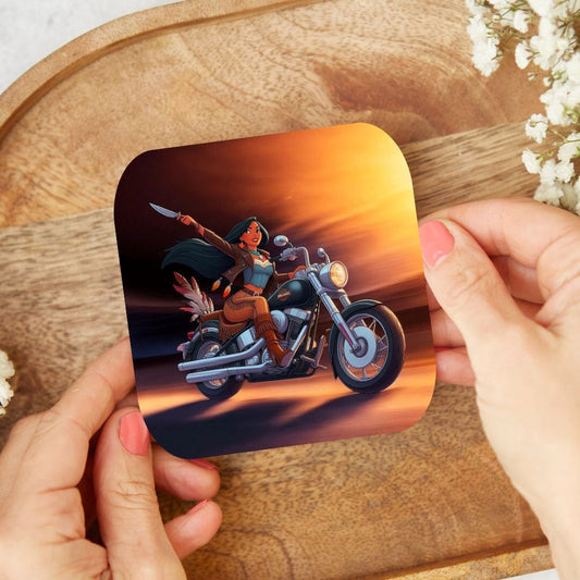 Pocahontas - Dessous de verre | Biker Dessous de verres Disney Shop | Anylem Beauty