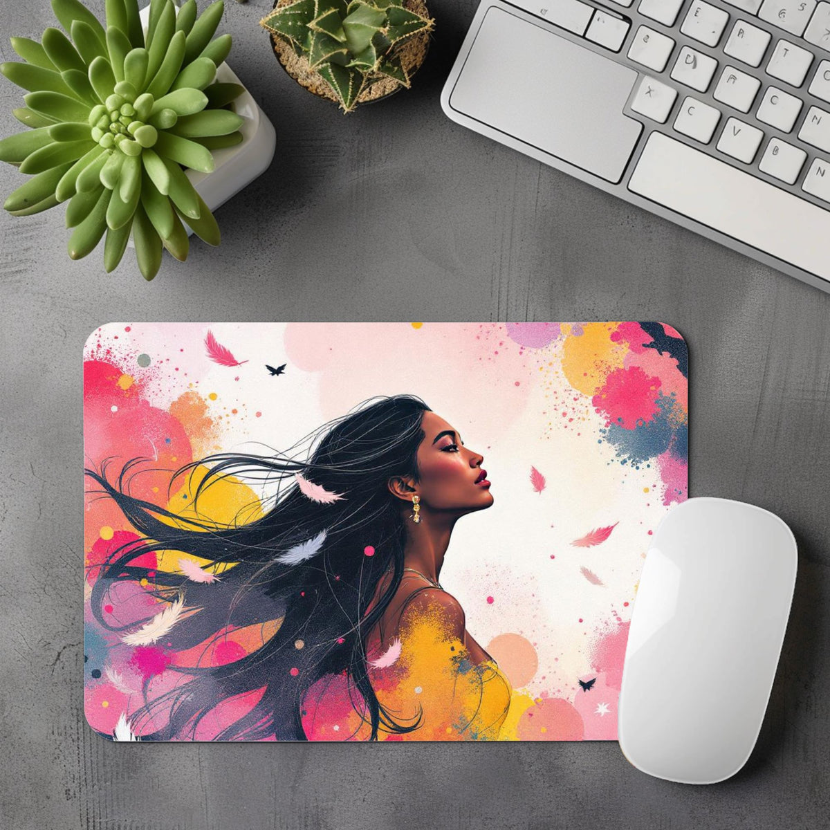 Pocahontas - Personnalisation | Aquarelle Personnalisation Disney Shop | Anylem Beauty Tapis