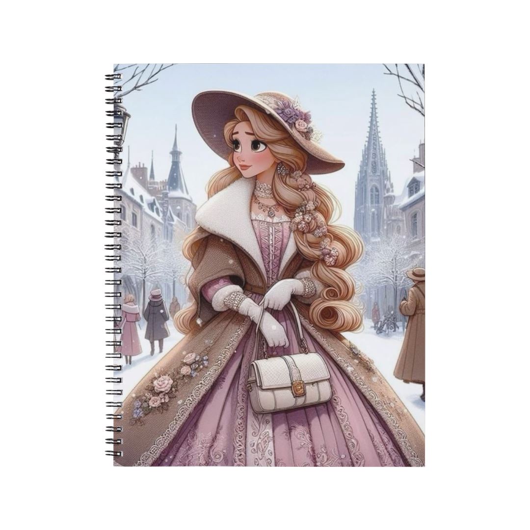 Raiponce - Carnet spirale A5 | Année 20 Carnets et bloc-notes Disney Shop | Anylem Beauty