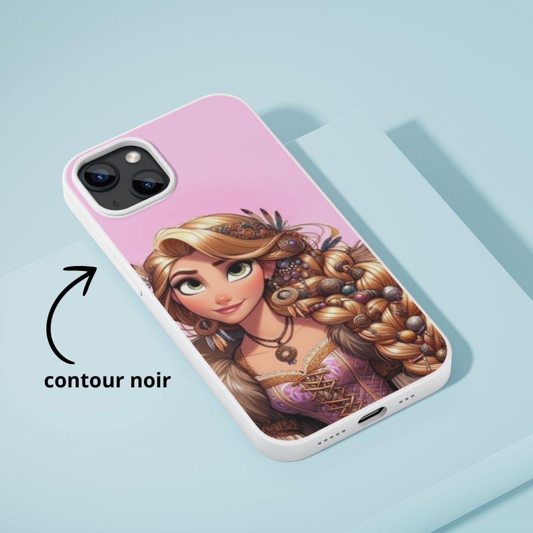 Raiponce - Coque de téléphone | Viking Coque de téléphone Disney Shop | Anylem Beauty