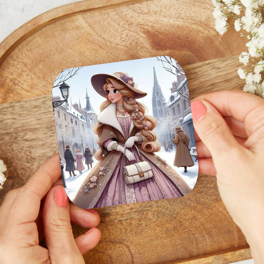Raiponce - Dessous de verre | Années 20 Dessous de verres Disney Shop | Anylem Beauty