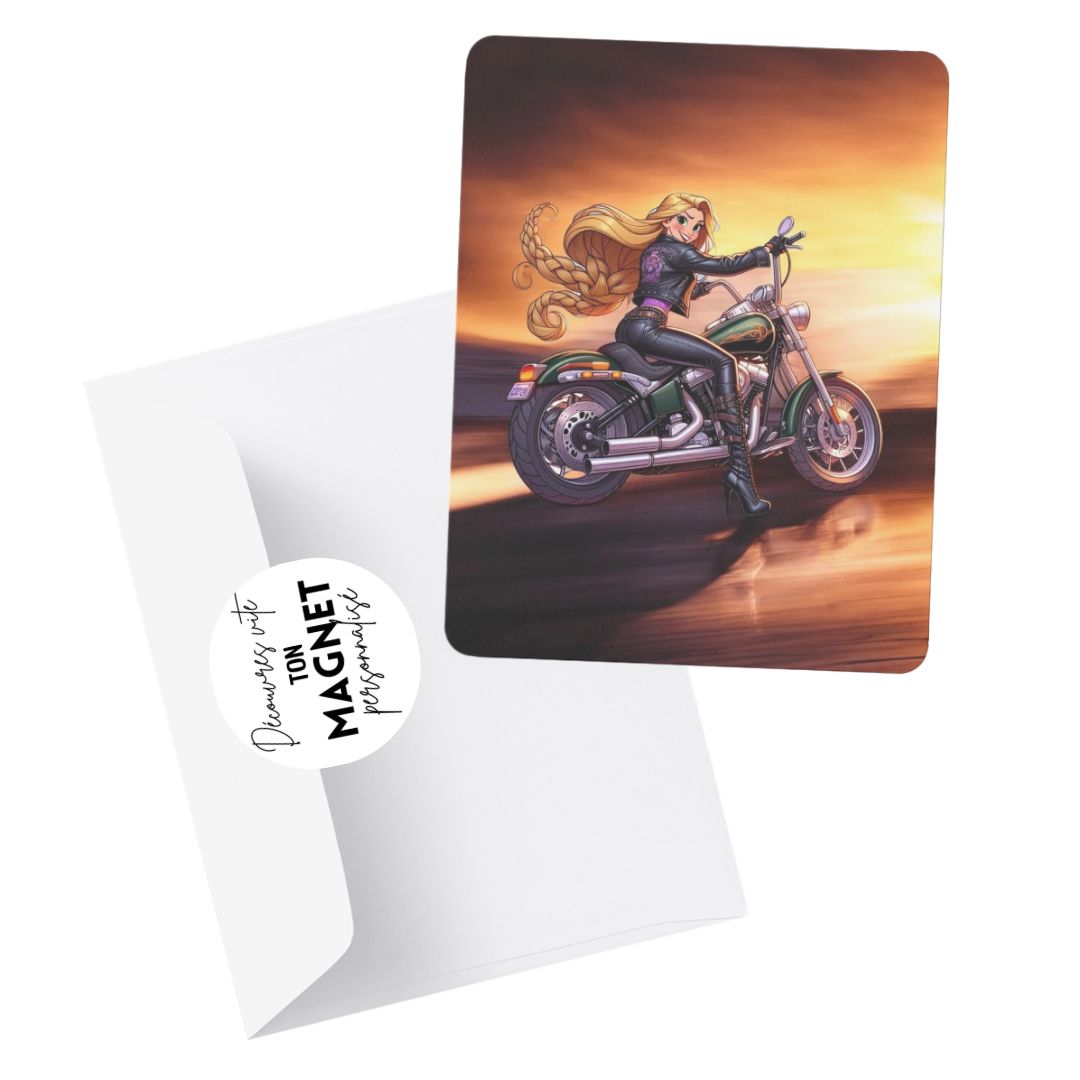 Raiponce - Magnet | Biker Magnet Disney Shop | Anylem Beauty
