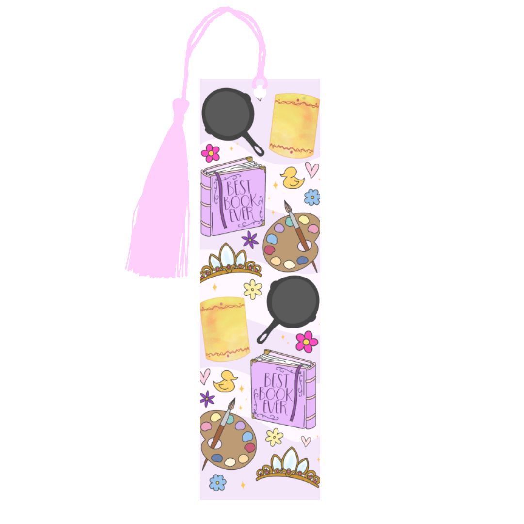 Raiponce - Marque-Pages avec prénom | Thèmes Marque-page Disney Shop | Anylem Beauty