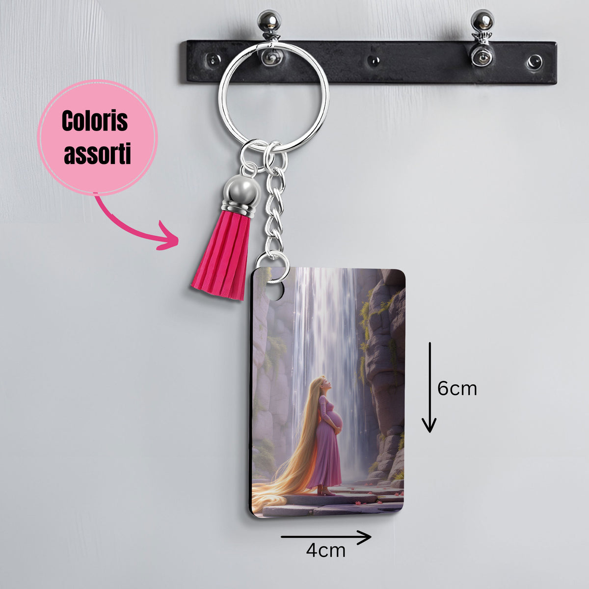 Raiponce - Porte Clé | Grossesse Porte-clés Disney Shop | Anylem Beauty