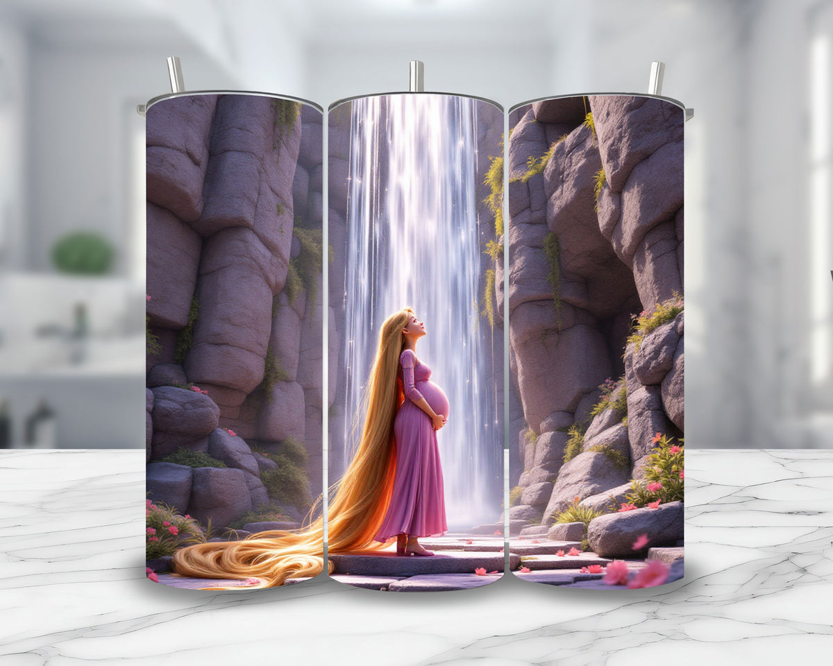 Raiponce - Thermos en acier inoxydable 600ml | Grossesse Thermos inoxydable Disney Shop | Anylem Beauty