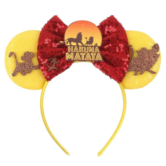 Roi Lion - Ears "Hakuna Matata" Chouchou Disney Shop | Anylem Beauty