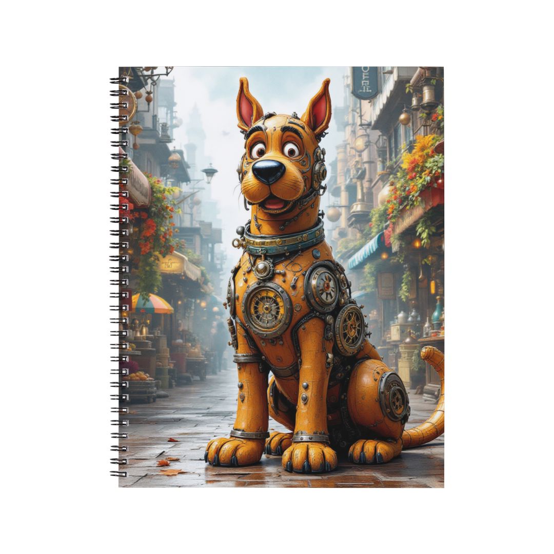 Scooby Doo - Carnet spirale A5 | Steampunk Carnets et bloc-notes Disney Shop | Anylem Beauty