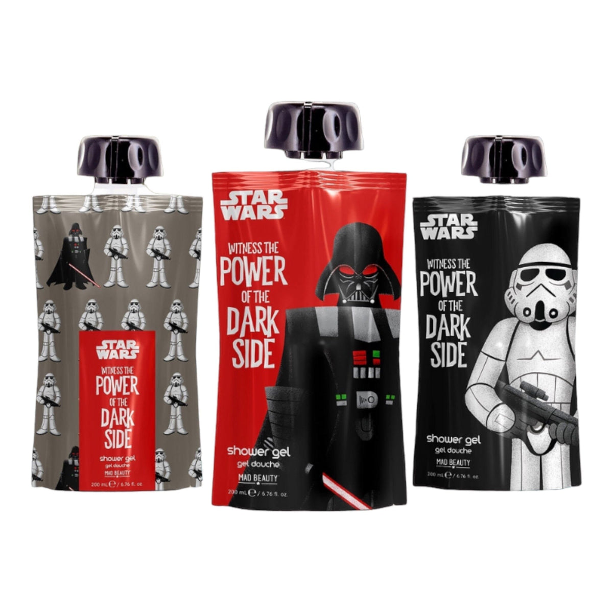 Star Wars - Trio de Gels Douche Savons de Bain Mad Beauty