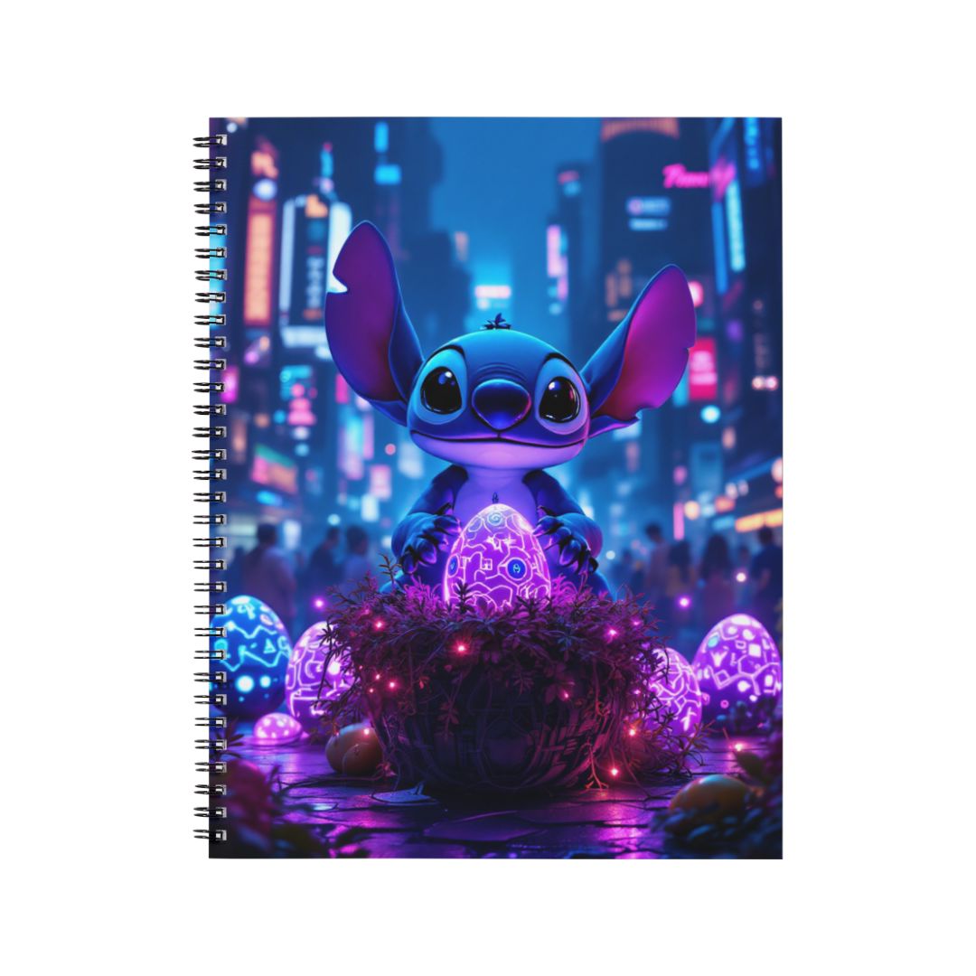 Stitch - Carnet spirale A5 | Pâques Carnets et bloc-notes Disney Shop | Anylem Beauty