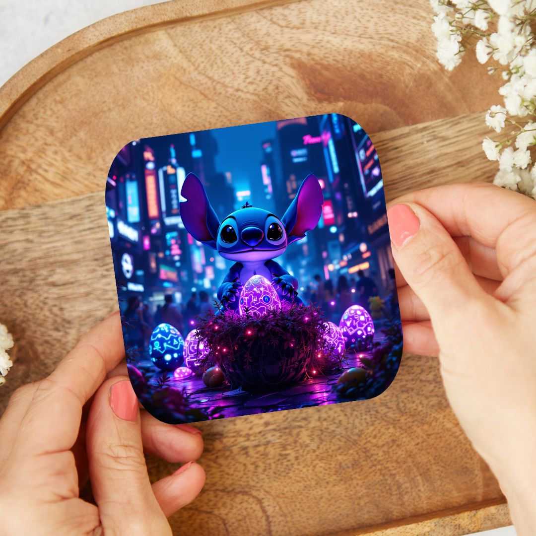 Stitch - Dessous de verre | Pâques Dessous de verres Disney Shop | Anylem Beauty