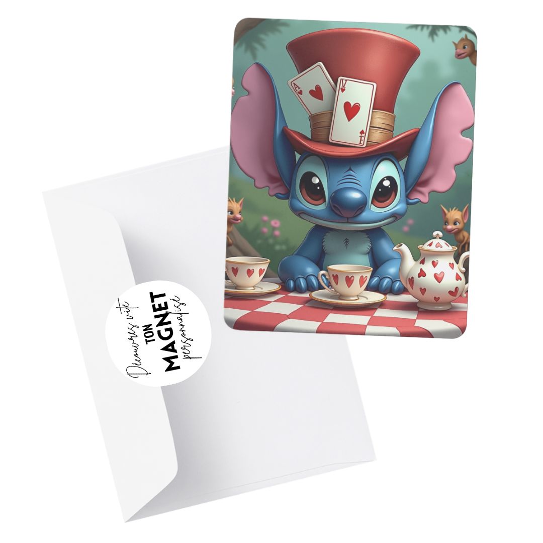 Stitch - Magnet | In Wonderland Magnet Disney Shop | Anylem Beauty