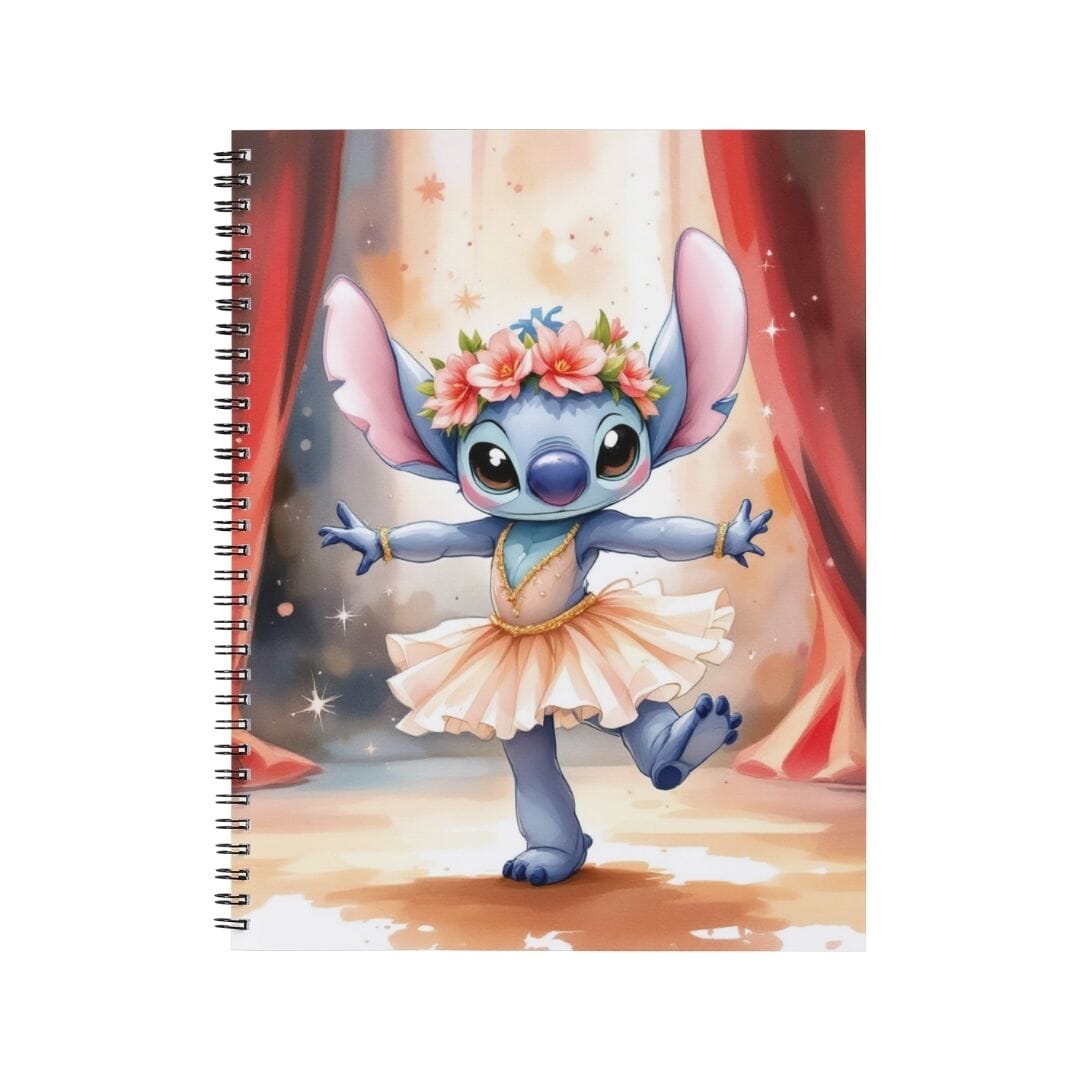 Stitch - Personnalisation | Danseur Personnalisation Disney Shop | Anylem Beauty Carnet de notes A5