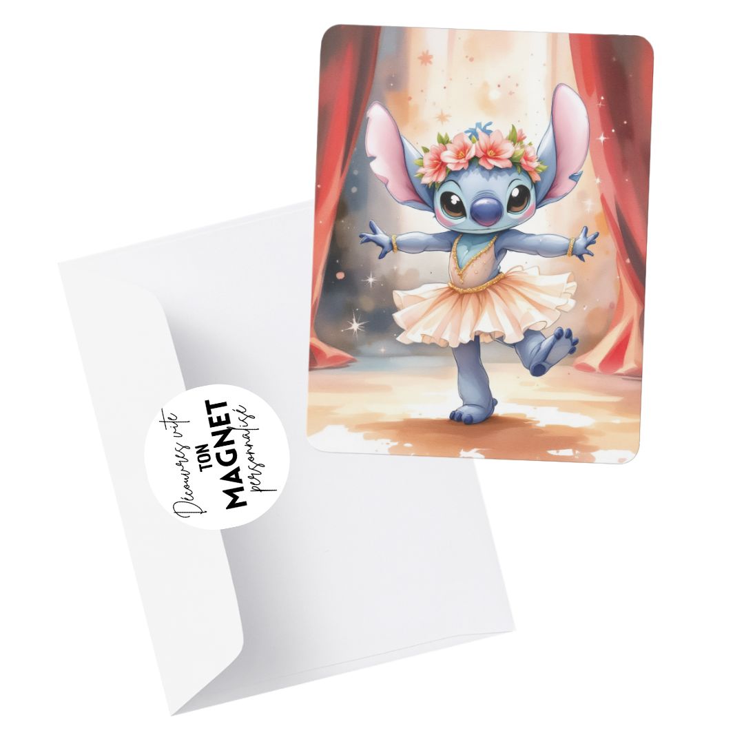 Stitch - Personnalisation | Danseur Personnalisation Disney Shop | Anylem Beauty Magnet