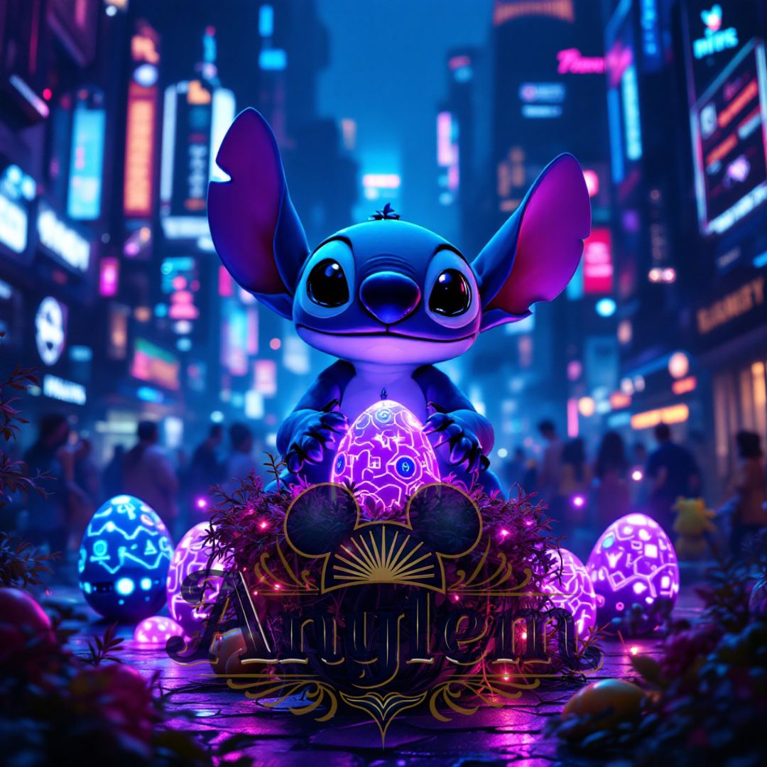 Stitch - Personnalisation | Pâques Personnalisation Disney Shop | Anylem Beauty