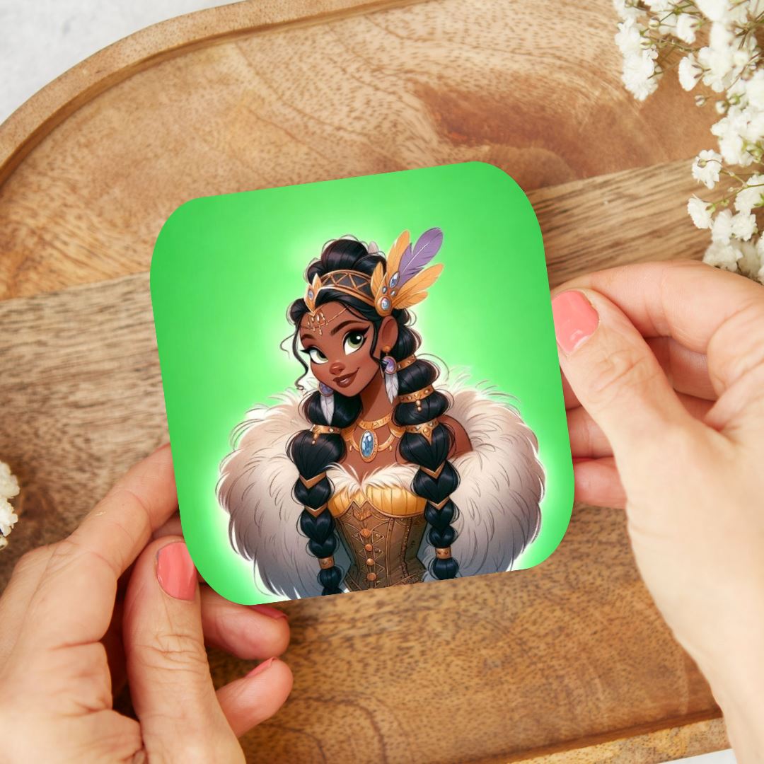 Tiana - Dessous de verres | Viking Dessous de verres Disney Shop | Anylem Beauty