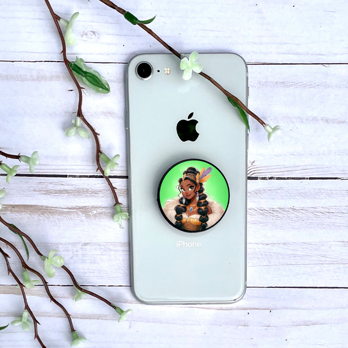 Tiana - Phone Grip | Viking Phone Grip Disney Shop | Anylem Beauty