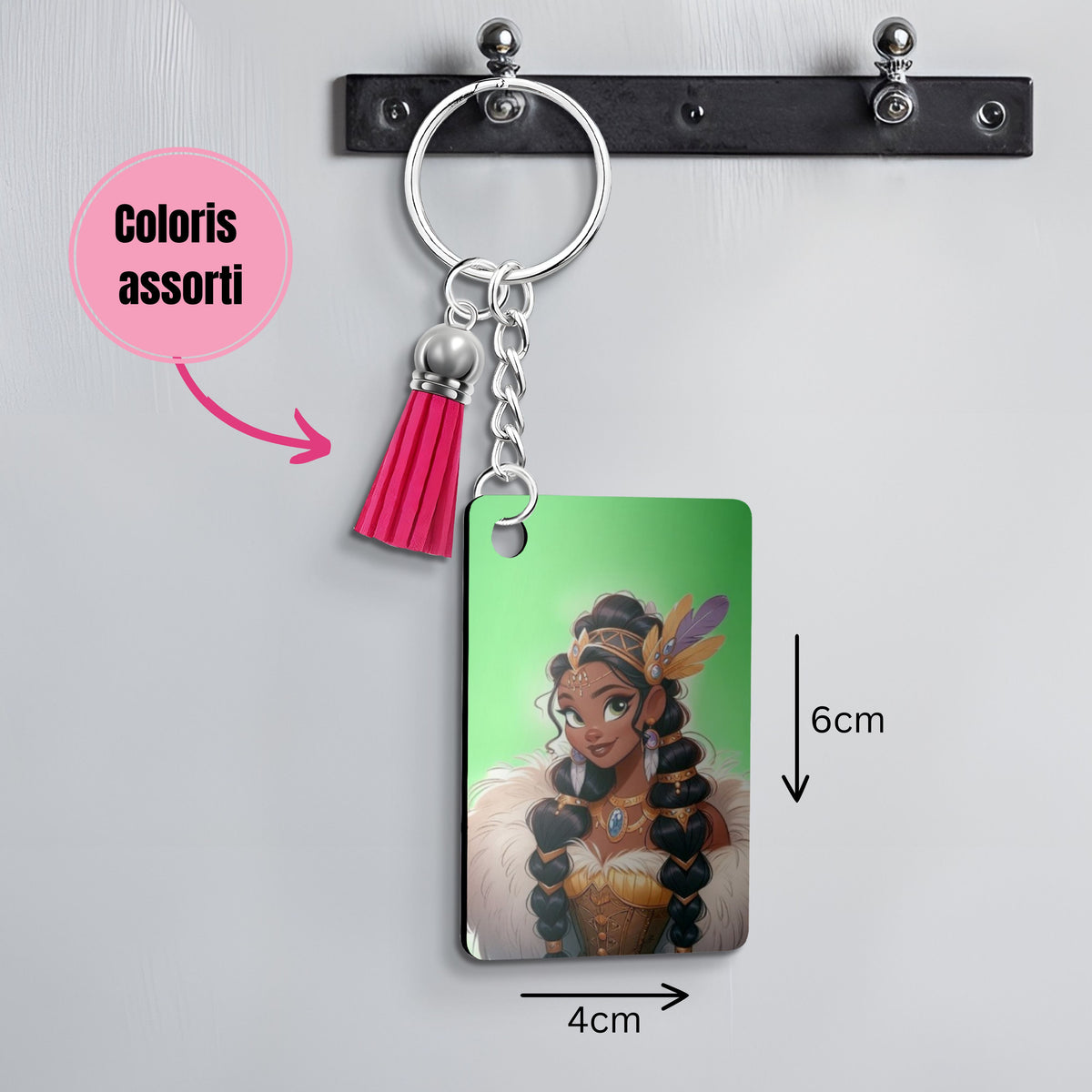Tiana - Porte Clé avec prénom | Viking Porte-clés Disney Shop | Anylem Beauty