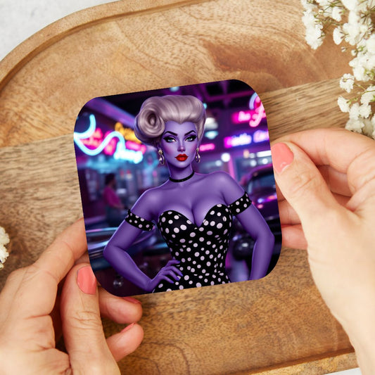 Ursula - Dessous de verre | Rockabilly Dessous de verres Disney Shop | Anylem Beauty