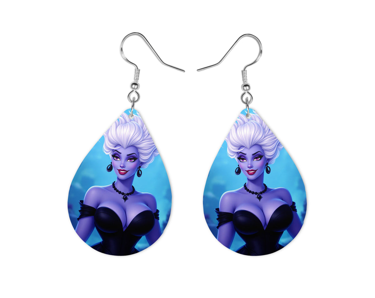Ursula - Personnalisation Personnalisation Disney Shop | Anylem Beauty Boucle d’oreilles