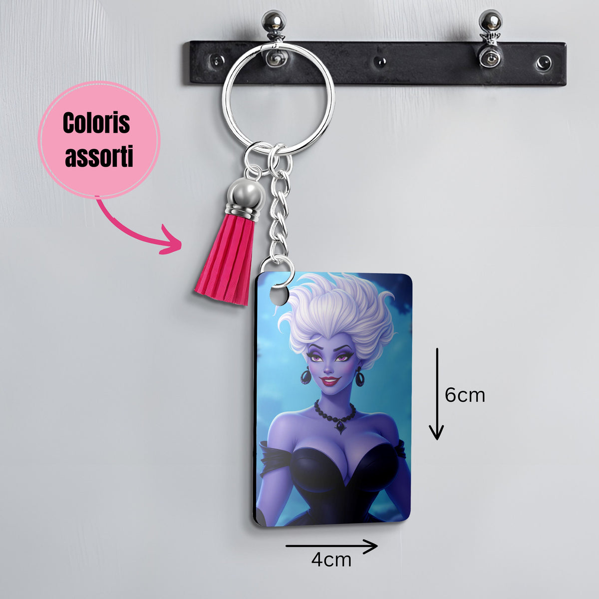 Ursula - Porte Clé avec prénom Porte-clés Disney Shop | Anylem Beauty