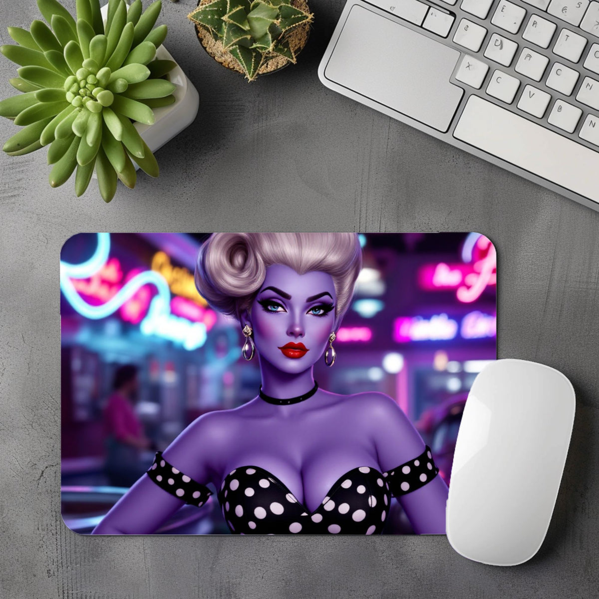 Ursula - Tapis de souris | Rockabilly Tapis de souris Disney Shop | Anylem Beauty