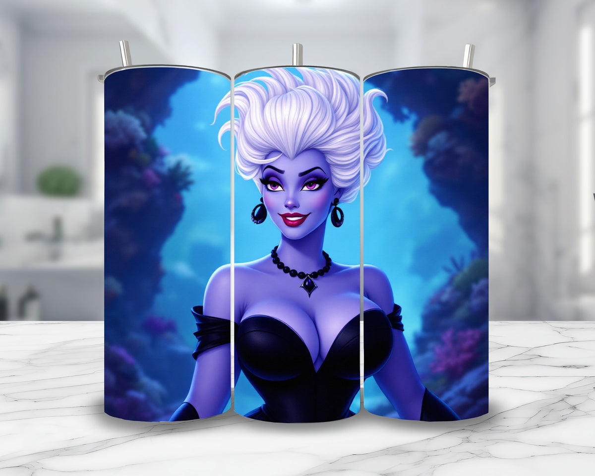 Ursula - Thermos en acier inoxydable 600ml Thermos inoxydable Disney Shop | Anylem Beauty