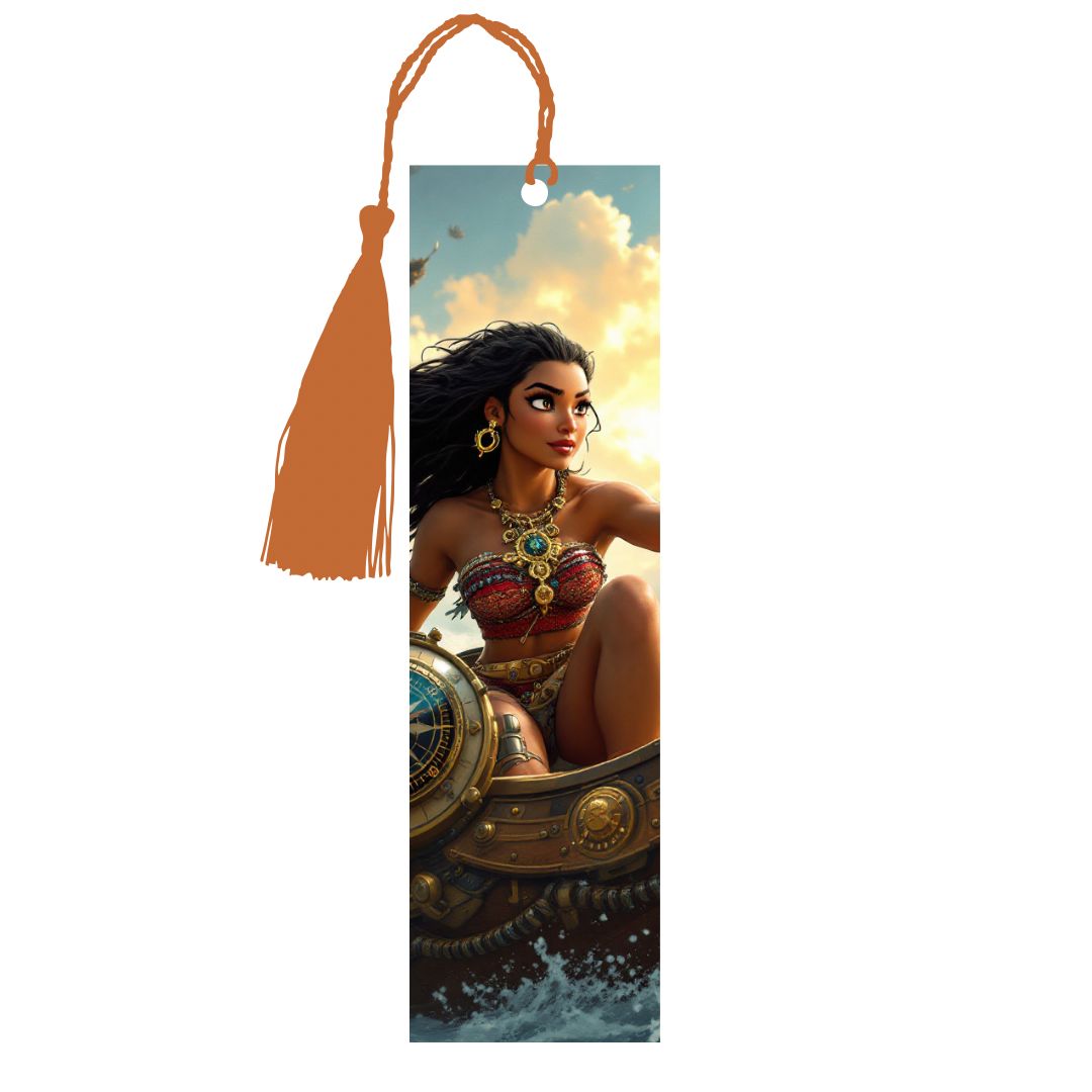 Vaiana - Marque-Pages | Steampunk Marque-page Disney Shop | Anylem Beauty