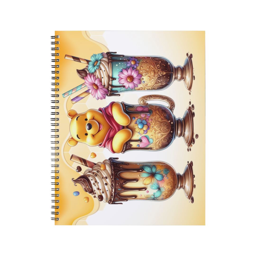 Winnie - Carnet spirale A5 | Triple Milkshake Carnets et bloc-notes Disney Shop | Anylem Beauty