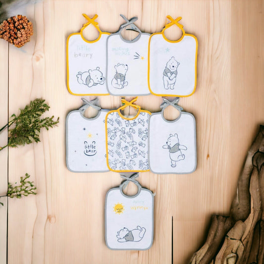 Bébé Nourson - Lot de 7 Bavoirs Naissance Bébés et tout-petits Baby Calin