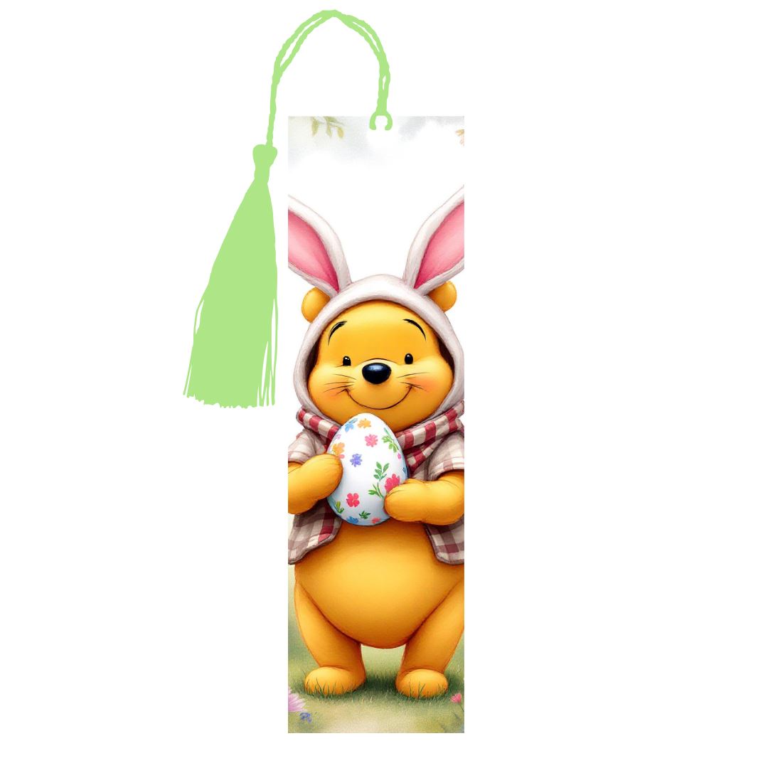 Winnie - Marque-Pages avec prénom | Pâques Marque-page Disney Shop | Anylem Beauty