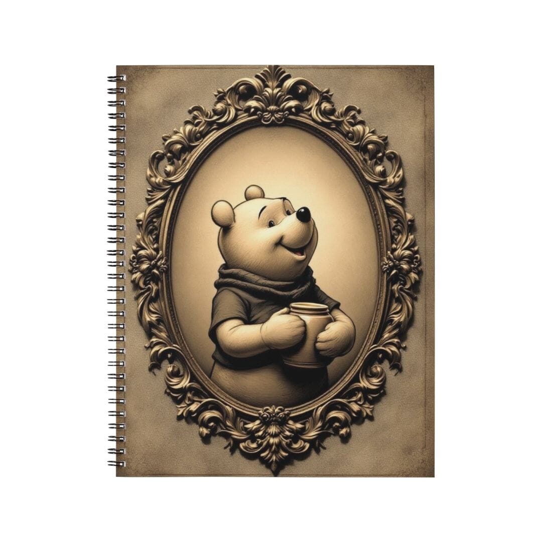 Winnie - Personnalisation | Vintage Personnalisation Disney Shop | Anylem Beauty Carnet de notes A5